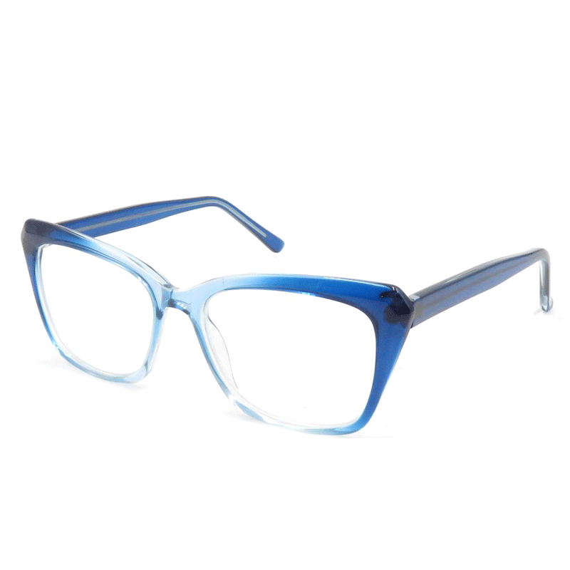 2023 Cat Eye Women Reading Eyeglasses Spectacles with CP Injection Temple
