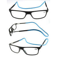 Magnetic clic reading glasses