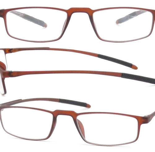 2024 Reasun Light weight soft tr90 plastic reading glasses with plastic spring hinge Support customization