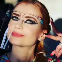 Transparent Anti Fog Safety Protective Face Shield Support customization