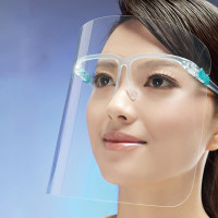 Transparent Anti Fog Safety Protective Face Shield Support customization