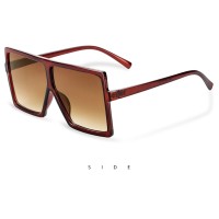 Oversize Sunglasses Fashion Women Sunglasses Black Square Sunglasses