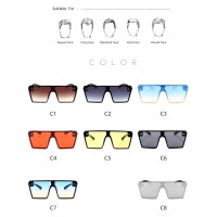 Oversized Retro Vintage Luxury Brand Sunglasses for Women