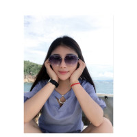 UV400 Oversized Ocean Lens Shades Factory Wholesale Women Female Lady Rimless Diamond Cut Sunglasses