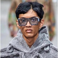 Ins Newest Big Frame Women Men Sunglasses Oversized Wholesale Shades Sunglasses