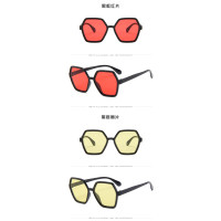 2024 wholesale low price hexagon hight quality trending kids sunglasses