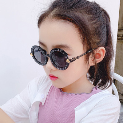 fashionable custom selection high quality circle round kids sunglasses