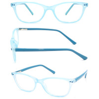 Teenagers CP optical frame with metal spring hinge
