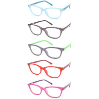 Teenagers CP optical frame with metal spring hinge