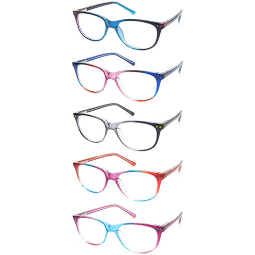 Teenagers CP optical frame with metal spring hinge