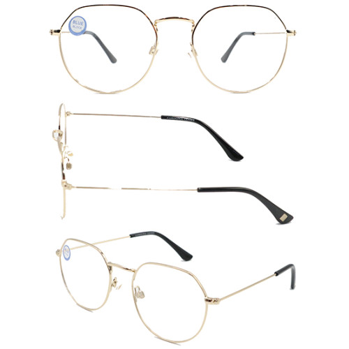 ROund shape adult metal optical frame with high quality