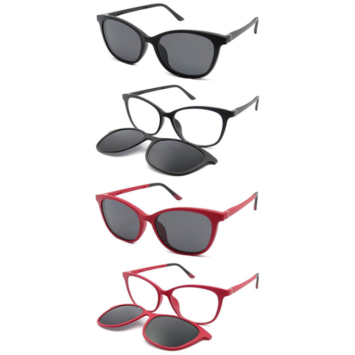 UtEM Clip on optical frame with polarized lens Support customization