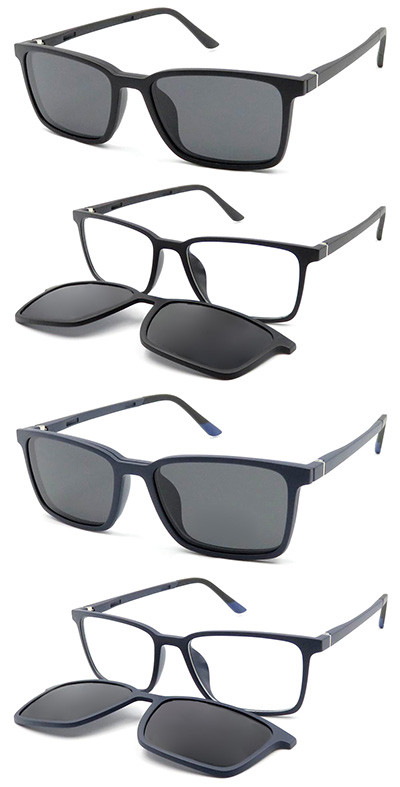 Light weight Clip on optical frame with polarized lens Support customization