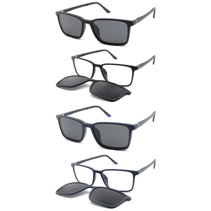 Light weight Clip on optical frame with polarized lens Support customization