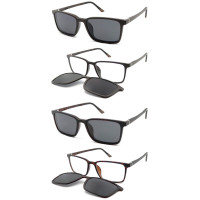 Light weight Clip on optical frame with polarized lens Support customization