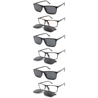 High quality Clip on optical frame with polarized lens Support customization