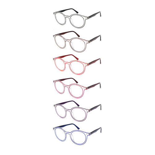 New arrival cp optical frame with plastic spring hinge Support customization
