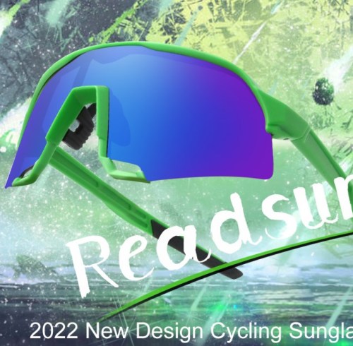 Wholesale 2023 Custom Private Label One-Piece Type Removable Nose Pad REVO Lenses Sports Sunglasses