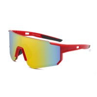 PC sport sunglasses with rubber temple tip