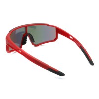 PC sport sunglasses with rubber temple tip