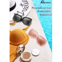 Best selling PC oversized sunglasses with metal hinge