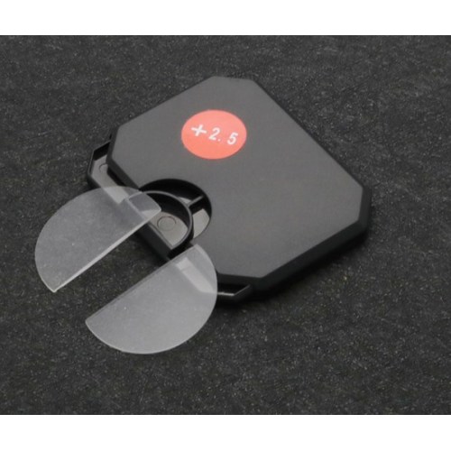 OEM 2 Pcs Reusable Stick-on Presbyopic Lenses Magnification Reading Glasses Lenses Bifocal Lenses Adhesive For Hyperopia