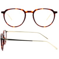 Ultralight Adult Acetate Optical Frame With Metal Temple