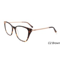 Wholesale Metal Spring Hinge Adult Acetate Optical Frame