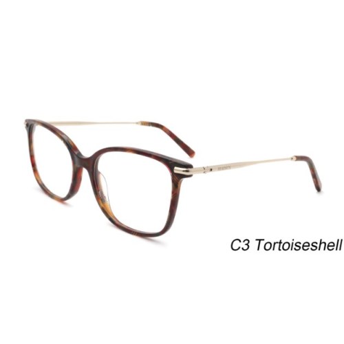 Ultralight Adult Acetate Optical Frame With Metal Temple