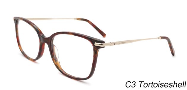 Ultralight Adult Acetate Optical Frame With Metal Temple