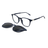 OEM Magnetic Tr90 Optical Frame with Clip on Sunglasses