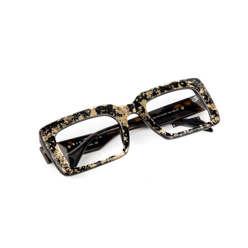 Acetate retro Floral optical frame