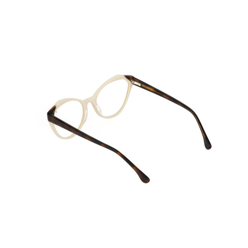 Acetate polygon leopard demi color optical frame