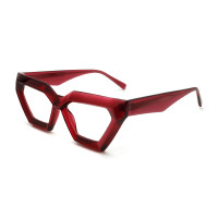 Retro Cat Eye men Injection Acetate eyeglasses Optical Frames spectacle frames