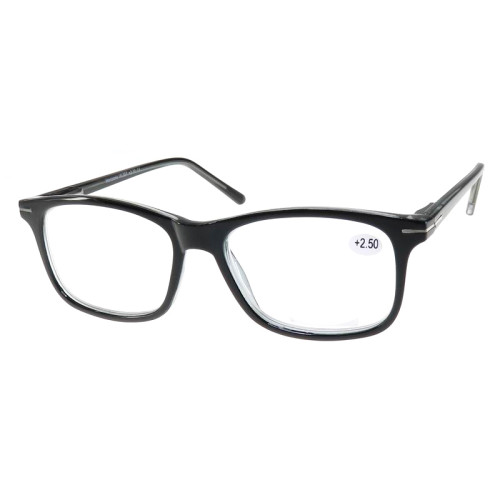 Hot selling square top bifocal cp injection mens reader manufacturer