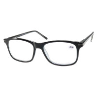 Hot selling square top bifocal cp injection mens reader manufacturer