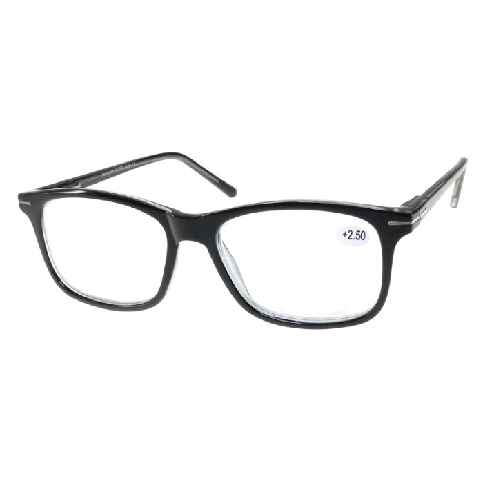 Hot selling square top bifocal cp injection mens reader manufacturer