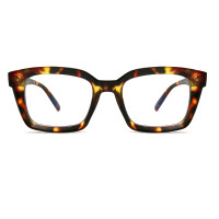 Comfortable Unisex plastic mens Tortoise reading glasses