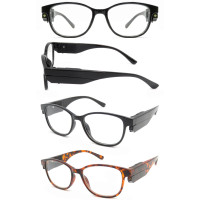 Wholesale Cheap Unisex Night Vision Reading Glasses with Light up Women Men LED Reading Glasses