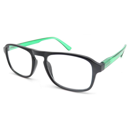 Custom Logo Fashion Luxury Plastic Square Women Men Multifocal Progressive Anti Blue Light Reading Glasses 2024