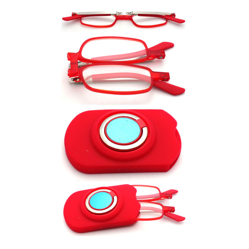 New Design Slim Reading Glasses Cell Phone Portable Holder Reading Glasses for Women Men