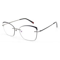 Retro Optical Eyeglasses spectacle frames metal optical frames Optical Eyeglasses Support customization