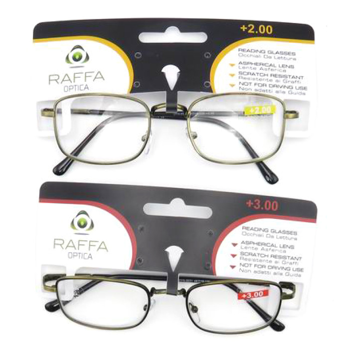 Designer Women Men Custom Logo Fashion Square Stainless Frame Reading Glasses