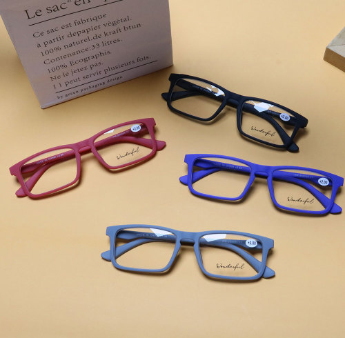 Readsun Wholesale New Arrival High Quality Fashion Square Shape Style Unisex Reading Glasses