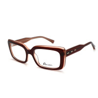 2024 New Design Optical Frame with Glittery Acetate MateriaI in Bevel Design