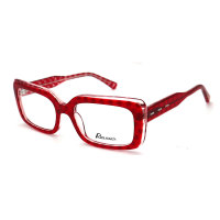 2024 New Design Optical Frame with Glittery Acetate MateriaI in Bevel Design