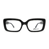 2024 New Design Optical Frame with Glittery Acetate MateriaI in Bevel Design