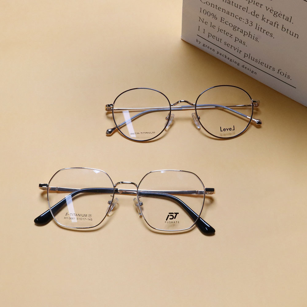 titanium optical eyeglasses frame