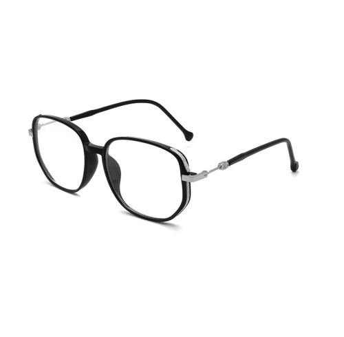 Anti-blue light big frame presbyopia glasses star high-definition flat ultra-light fashion age-reducing female reading glasses