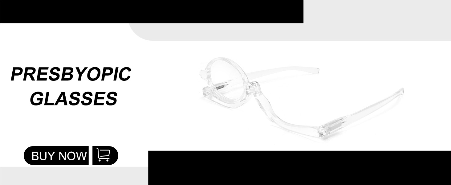 cosmetic reading glasses